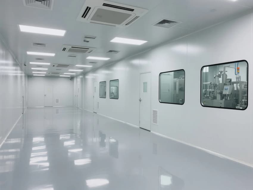六安2000平萬級電子光學(xué)潔凈車間設(shè)計(jì)效果分享